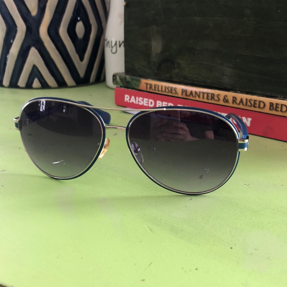 DVF Aviator Sunglasses